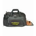 Overnight Deluxe Poly Duffel Bag w/ Shoe Storage